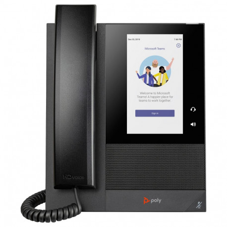 HP Poly telefon CCX 400 Teams PoE ilma toiteadapterita