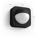 "Philips Hue Outdoor Sensor Schwarz"