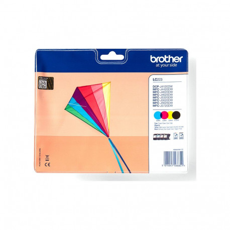 "Brother Tinte LC-223VALBP Value Pack (BK/C/M/Y)"