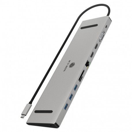 "ICY BOX IB-DK2106a-CPD USB-C 11-in-1 PD 100W DockingStation"