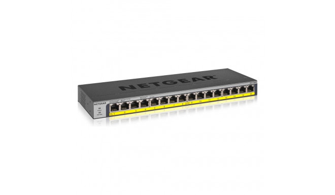 "16P Netgear GS116PP RM PoE+"