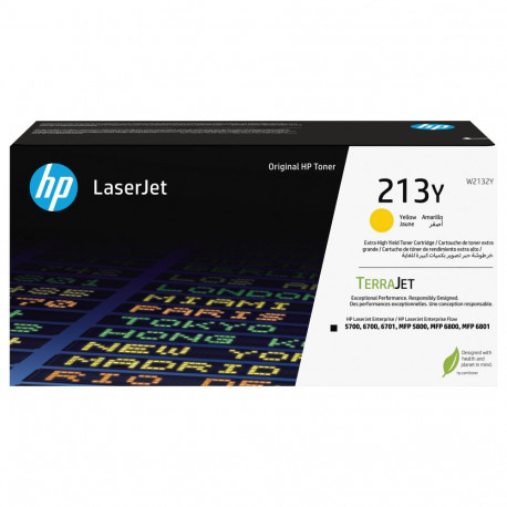 HP 213Y kollane originaal LaserJet toonerikassett