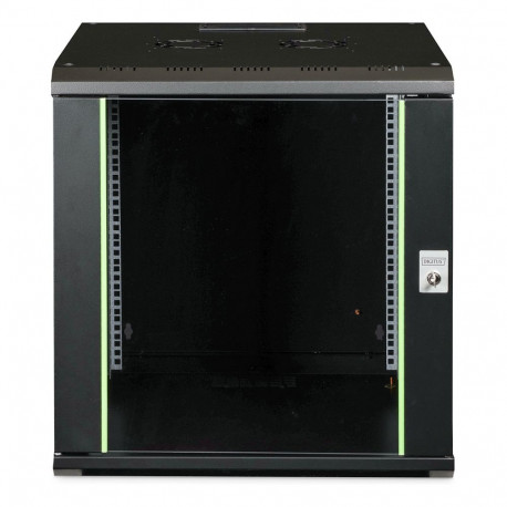 "DIGITUS Netzwerkschrank Unique 12HE 643x600x600mm schwarz"