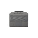 "Microsoft Surface Pro 10/11/FB Keyboard inkl. Pen2 + Copilot Taste - Platin"