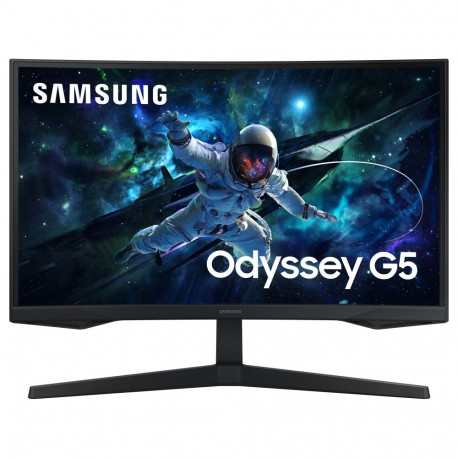 68,6cm/27" (2560x1440) Samsung Odyssey G5 mängurimonitor G55C S27CG554EU 16:9 QHD 1ms 165Hz HDR10 HD