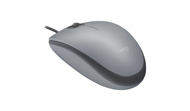 "Logitech M110 Silent USB Mid Gray"