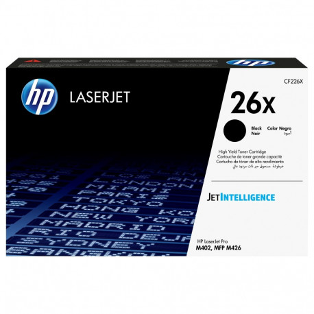 "HP Toner 26X CF226X Schwarz Bis zu 9.000 Seiten ISO/IEC 19752"