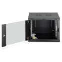 "DIGITUS Wandgehäuse Dynamic 9HE 474x600x600mm schwarz"