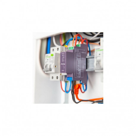 "Shelly Relais ""Pro 2"" WLAN LAN Max. 25A 2 Kanäle 2 Phasen BT DIN-Rail"