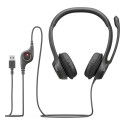 "Logitech H390 USB Stereo Headset"