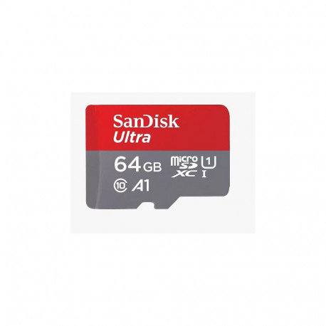 Sandisk Ultra 64GB microSDXC mälukaart 140MB/s + adapter