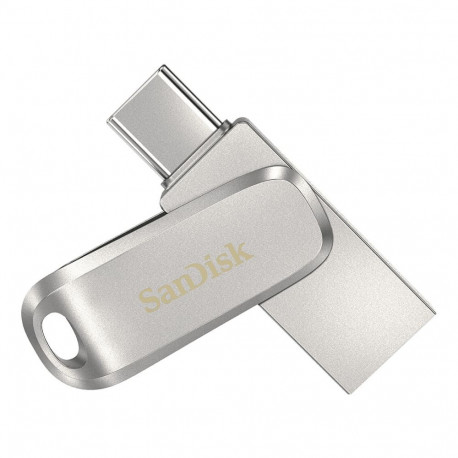 "STICK 32GB USB 3.1 Sandisk Ultra Dual Drive Luxe Type-C silver"