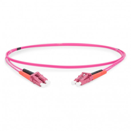 "DIGITUS LWL Patchkabel LC -> LC 1.00m Multimode Duplex OM4"