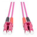 "DIGITUS LWL Patchkabel LC -> LC 1.00m Multimode Duplex OM4"