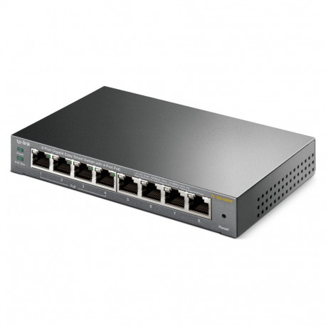 TP-LINK lüliti TL-SG108PE 8-pordiline metallkorpusega 4x PoE