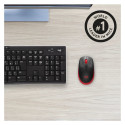 "Logitech M190 optisch wireless Red"