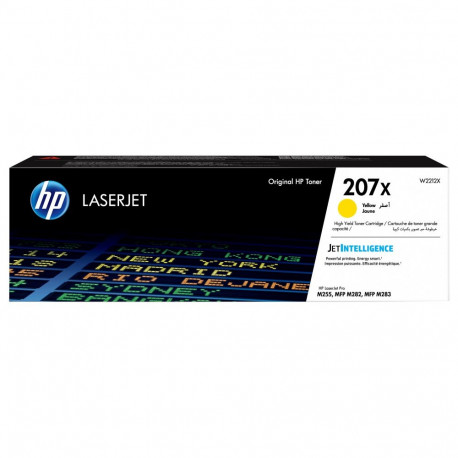 "HP Toner 207X W2212X Gelb bis zu 2.450 Seiten"