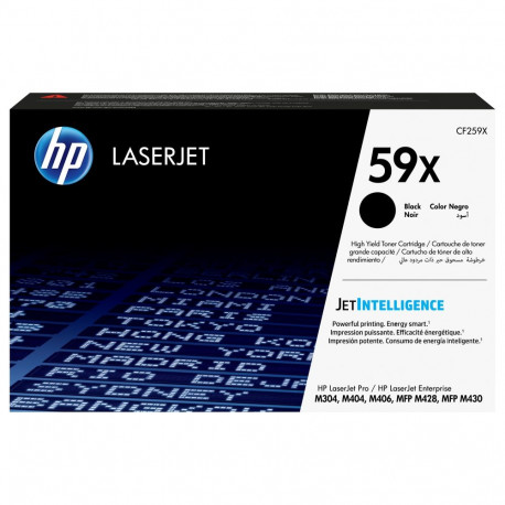 "HP Toner 59X CF259X Schwarz bis zu 10.000 Seiten ISO/IEC 19752"
