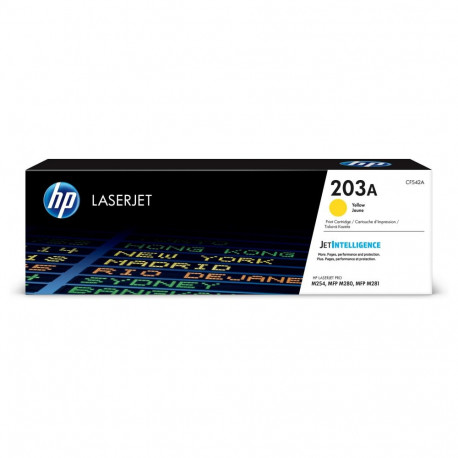 "HP 203A Original Yellow LaserJet Toner Cartridge"