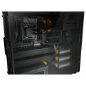 be quiet! arvutikorpus Midi Pure Base 600 Window, oranž