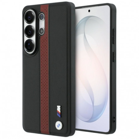 BMW BMW Perforated Stripe Logo MagSafe Case for Samsung Galaxy S26 Ultra - Red