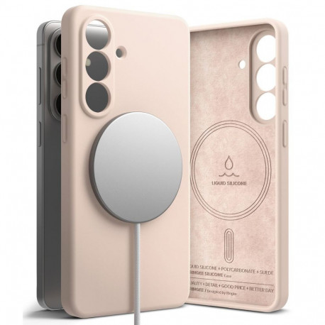 Ringke Ringke Silicone MagSafe Case for Samsung Galaxy S26 - Pink