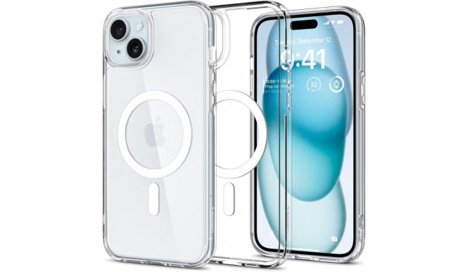 Spigen Spigen Ultra Hybrid Mag Case with MagSafe for iPhone 15 - White