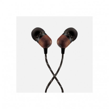 Marley Earbuds Smile Jamaica 3.5 mm, Signature Black, Built-in microphone