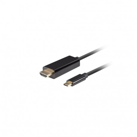 Lanberg USB-C to HDMI Cable, 3 m 4K/60Hz, Black