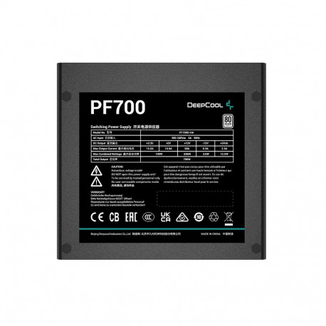 DeepCool PF700 power supply unit 700 W 20+4 pin ATX ATX Black