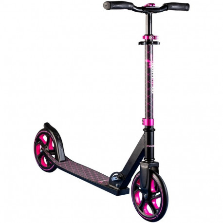 Aluminium Scooter Pro 215 mm (schwarz/pink)
