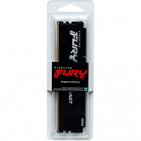 Fury Beast mälumoodul KF560C30BBE-32 32GB DDR5-6000 INTEL XMP AMD EXPO, must