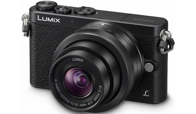 Panasonic Lumix DMC-GM1 + 12-32мм, чёрный