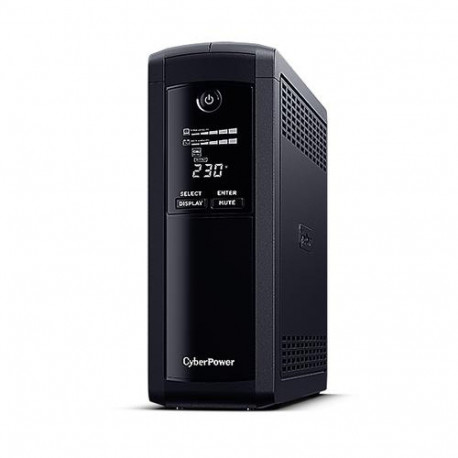 CyberPower VP1200ELCD uninterruptible power supply (UPS) Line-Interactive 1.2 kVA 720 W 5 AC outlet(