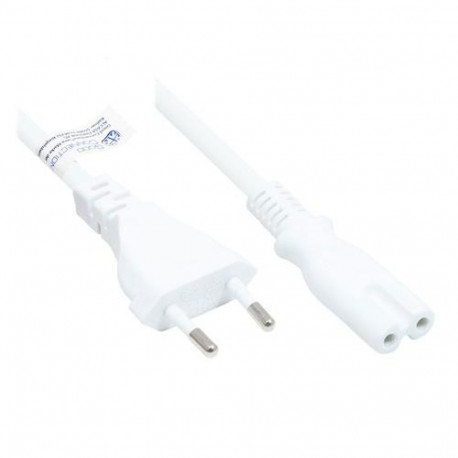 Alcasa P0370-W075 power cable White 7.5 m Power plug type C C7 coupler