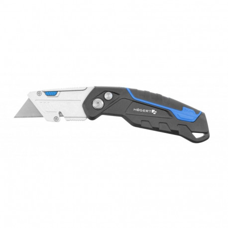 Hogert Knife with Trapezoidal Blade HT4C639, 19mm, 60mm, SK5 Steel, ergonomic, 90°, 135°, 180° angle