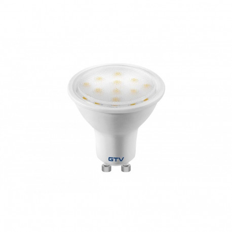 LED lampa, SMD 2835, GU10, 6400K, 3,5W, AC180-250V, 120°, 350lm, 38mA LD-NGU10PZ-4W GTV
