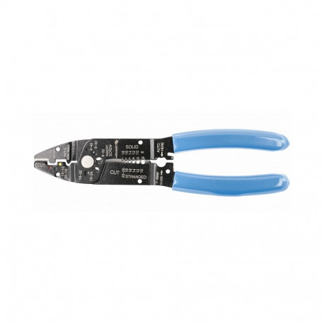 Hogert HT1P220 isoleeritud juhtmete eemaldamise tangid, 0.5-6.0mm², 22-10 AWG, 215mm, ergonoomiline 