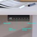 DESK FRAME MOTORISED/WHITE CDF222E-W ONKRON