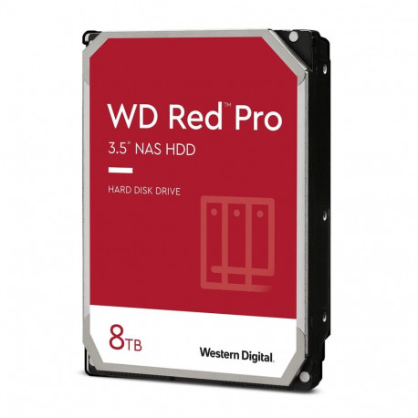 HDD|WESTERN DIGITAL|Red Pro|8TB|SATA 3.0|256 MB|7200 rpm|3,5"|WD8005FFBX