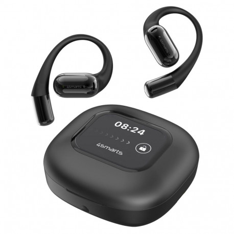 Kõrvaklapid 4smarts SkyBuds AI Screen, must