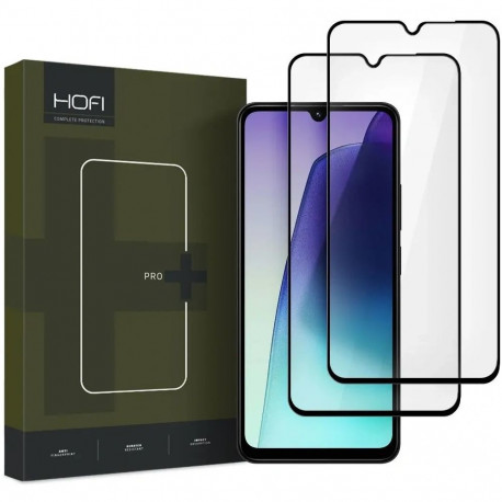 Kaitseklaas Hofi Redmi 14C/Poco C75, must, 2tk