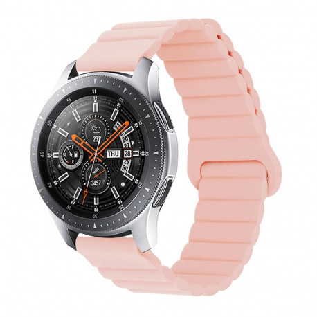 Kellarihm Trendybay Universaalne 22mm, silikoon, magnetiga, roosa