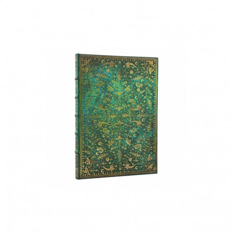 Märkmik Paperblanks Emerald Flower Grande jooneline