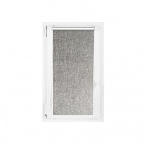 ROLLER BLIND MELANGE SILV 8 60X185