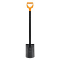 SOLID METAL ROUNDED SPADE