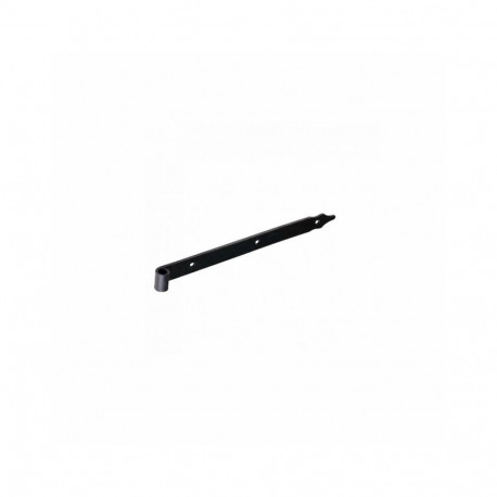 GATE HINGE 82042 400X35X4MM 13MM BLACK