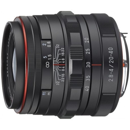 HD Pentax DA 20-40mm f/2.8-4.0 ED DC WR Limited objektīvs, melns