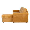 Corner sofa bed INGA yellow