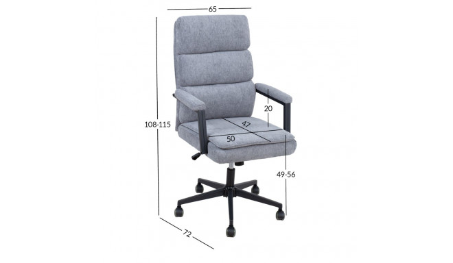 Task chair REMY grey